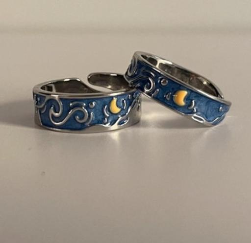 Buy & Sell Charlestown Bradford - Photos for Van Gogh starry night paired of ring, adjusta