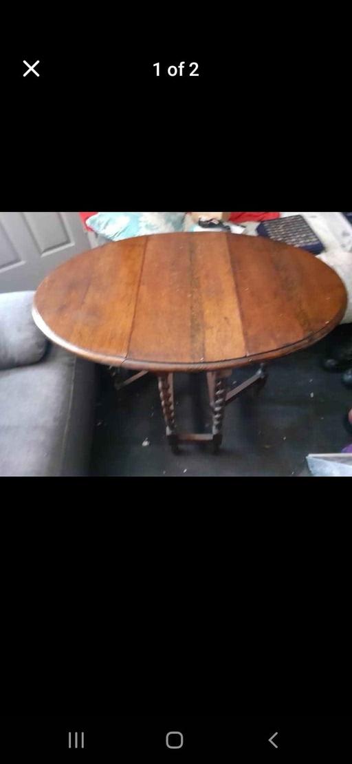 Buy & Sell Tyseley Birmingham - Photos for vintage drop leaf table with twisted legs