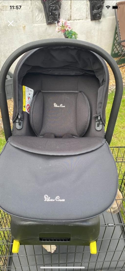 Buy & Sell Ashton Bristol - Photos for Silver cross car seat, isofix, rain cover