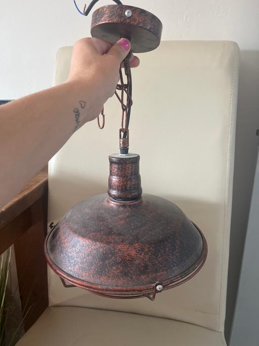 Buy & Sell Conisbrough Doncaster - Photos for Unusual copper hanging lighting