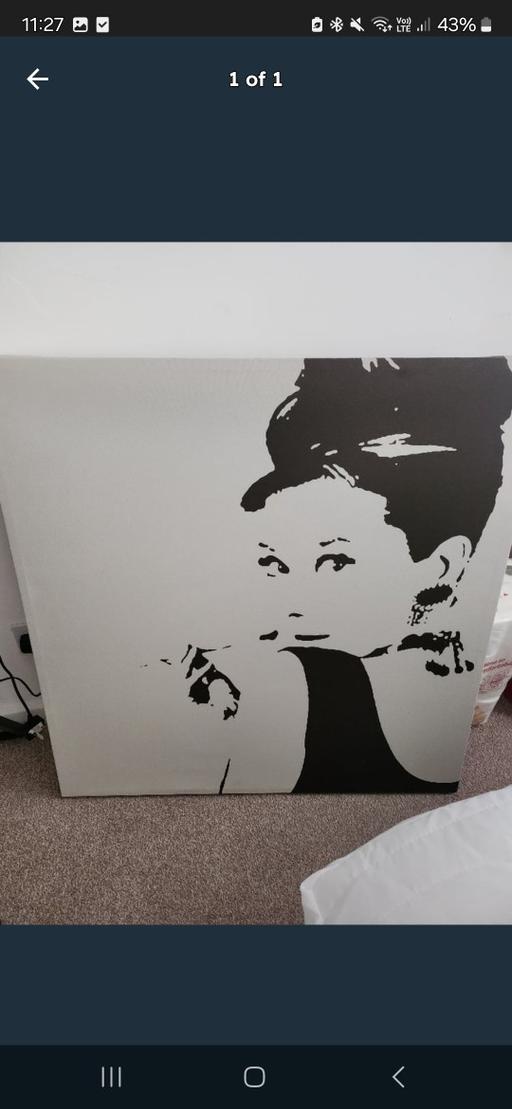 Buy & Sell Leeds Leeds - Photos for large Audrey Hepburn Canvas