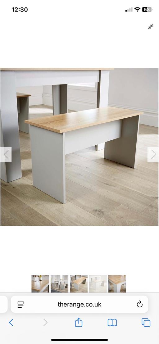 Buy & Sell Kingshurst Solihull - Photos for Table with benches 4 sester