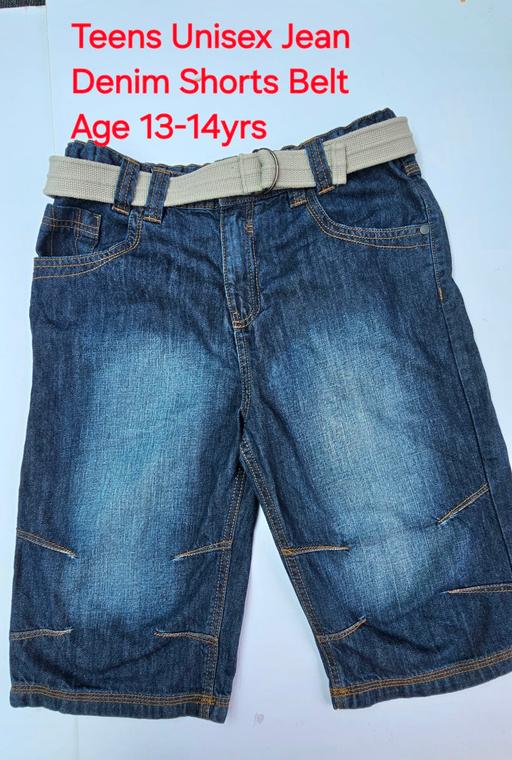 Buy & Sell Heath Hayes Cannock Chase - Photos for Teens Unisex Jean Denim Shorts Navy Age13-14y