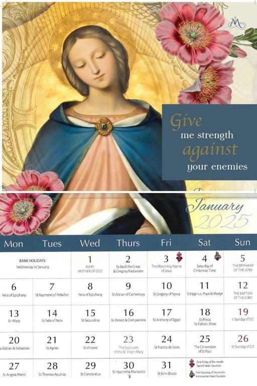 Buy & Sell Waterloo Central London - Photos for 🇬🇧Calendar 2025 Religious with our Lady