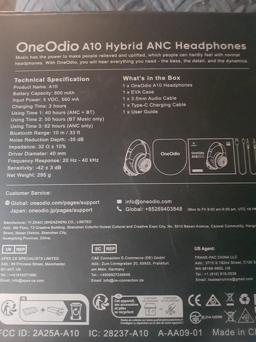 Buy & Sell Prescot Knowsley - Photos for hybrid noice cancelling headphones