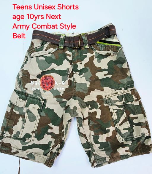 Buy & Sell Heath Hayes Cannock Chase - Photos for Teens Unisex Army Combat Shorts Age10y Next
