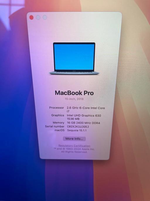Buy & Sell Small Heath Birmingham - Photos for MacBook Pro 15 inch i7 16gb RAM 500SSD