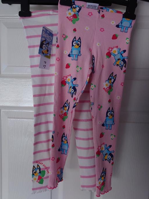 Buy & Sell Woodthorpe Charnwood - Photos for Girls set of 2 bluey leggings size 3-4 years