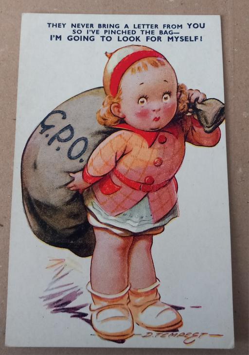 Buy & Sell Thatto Heath Saint Helens - Photos for antique 1930s bamforth tempest postcard