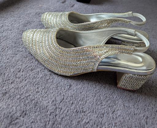 Buy & Sell Savile Town Kirklees - Photos for womens silver diamond sandal