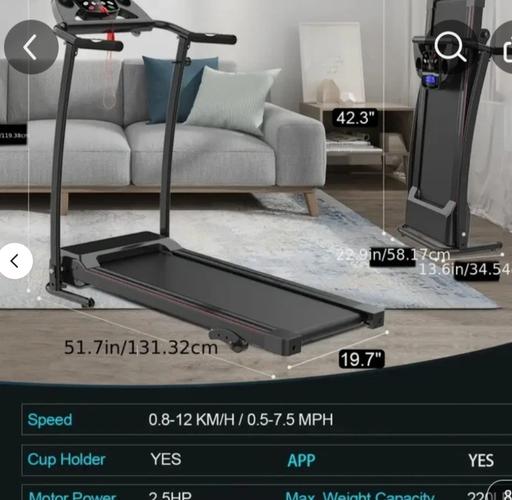 Buy & Sell Hill Top Sandwell - Photos for treadmill brand new boxed folding electric