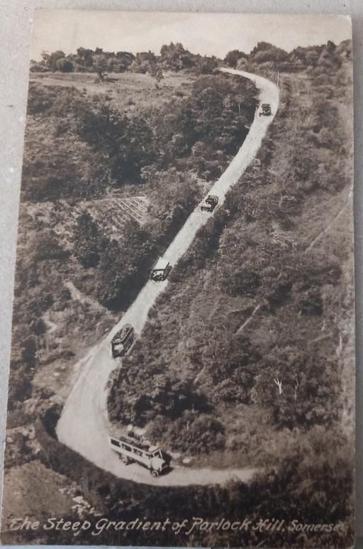 Buy & Sell Thatto Heath Saint Helens - Photos for antique porlock hill Somerset postcard