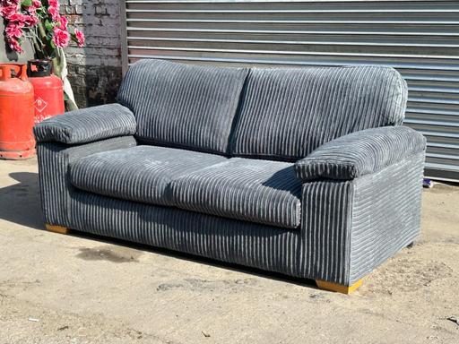 Buy & Sell Kidderminster Wyre Forest - Photos for Almafi Cord Highback 3+2 Sofa Pair