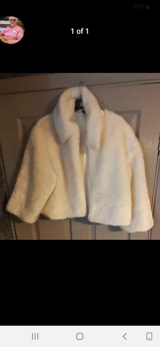 Buy & Sell Acocks Green Birmingham - Photos for white fluffy jacket