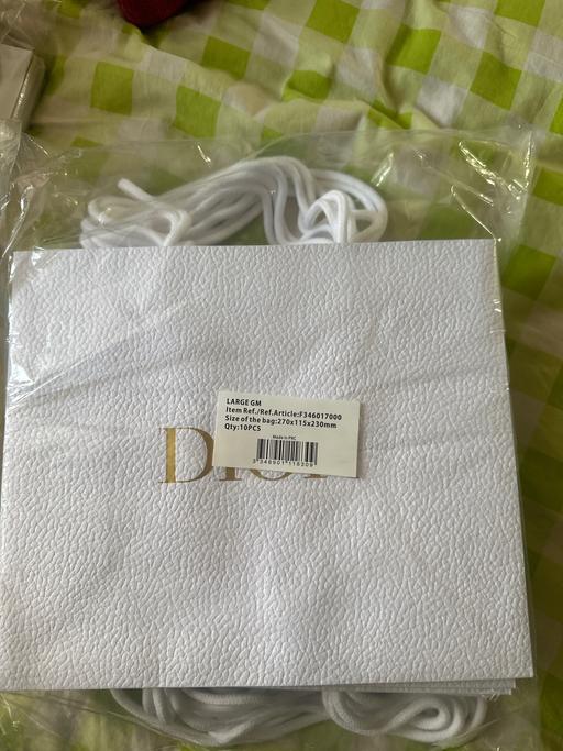 Buy & Sell Twickenham Richmond upon Thames - Photos for Christian Dior gift bag 10 bags
