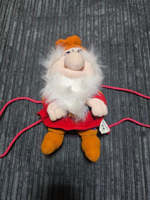 Buy & Sell Northfield Birmingham - Photos for 😠 Vintage Disney ‘Grumpy’ Soft Toy Bag