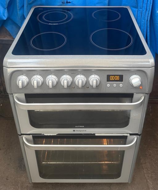 Buy & Sell Hockley Birmingham - Photos for Hotpoint HUE61G 60cm Electric Ceramic Cooker