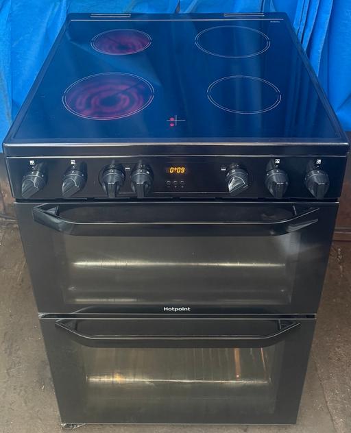 Buy & Sell Hockley Birmingham - Photos for Hotpoint 60cm Electric Ceramic Cooker - Black