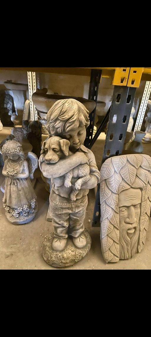 Buy & Sell Willenhall Walsall - Photos for boy and dog statue