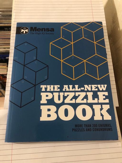 Buy & Sell Bamber Bridge South Ribble - Photos for The All New Puzzle Book - Mensa - Paperback