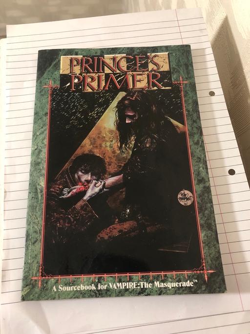 Buy & Sell Bamber Bridge South Ribble - Photos for Prince’s Primer - White Wolf - Book