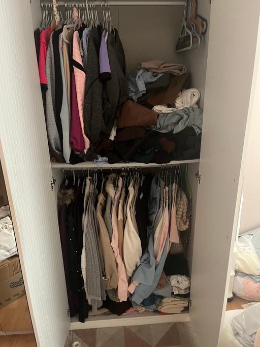Buy & Sell Stonebridge North West London - Photos for White 5 door cupboard with 3 mirror