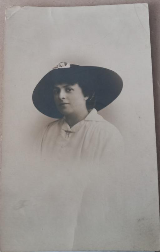 Buy & Sell Thatto Heath Saint Helens - Photos for Antique 1917 real photo of lady postcard