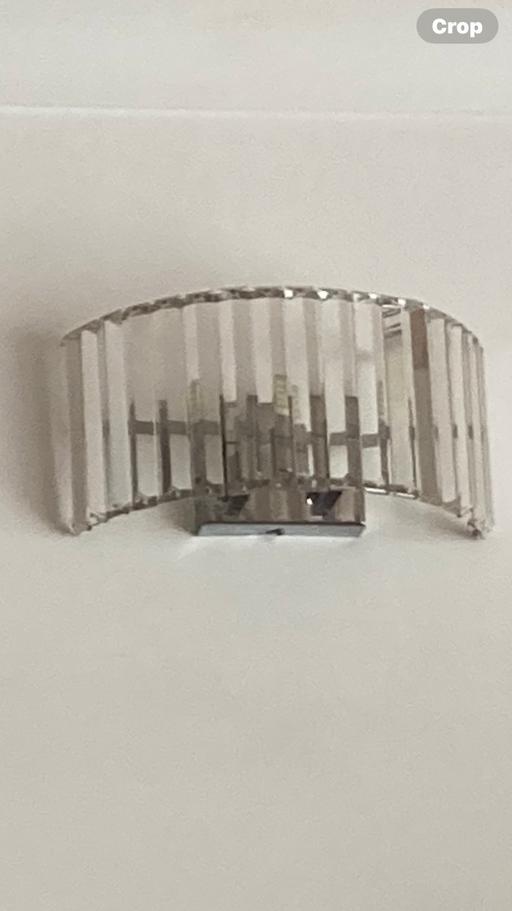 Buy & Sell Elm Park Havering - Photos for John Lewis wall lights crystal glass