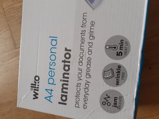 Buy & Sell Elmstead South East London - Photos for wilko a4 laminator