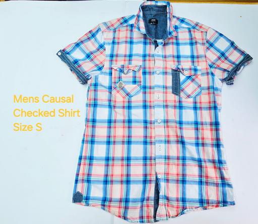 Buy & Sell Heath Hayes Cannock Chase - Photos for Mens Causal Collared Checked Shirt Size S