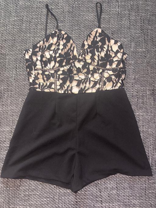 Buy & Sell Oldbury Sandwell - Photos for Black/cream lace playsuit