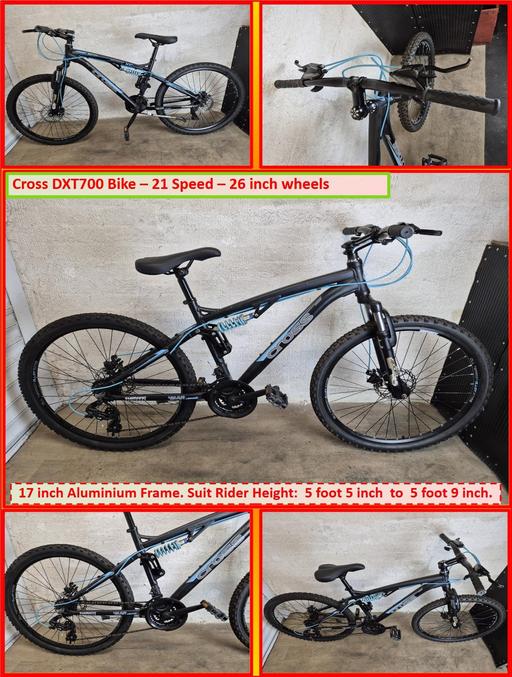Buy & Sell Oldbury Sandwell - Photos for Cross DXT700 Bike – 26 inch wheels.
