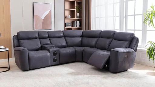 Buy & Sell Parkgate Rotherham - Photos for Techno grey corner sofa