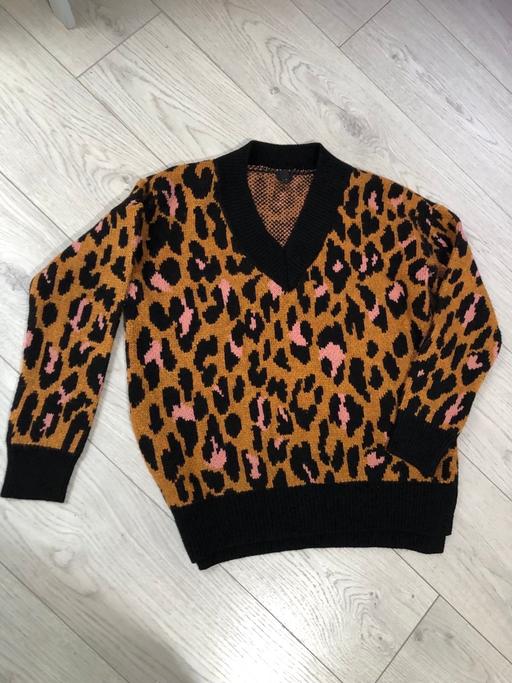 Buy & Sell Cradley Heath Sandwell - Photos for (Size S) RIVER ISLAND LEOPARD JUMPER