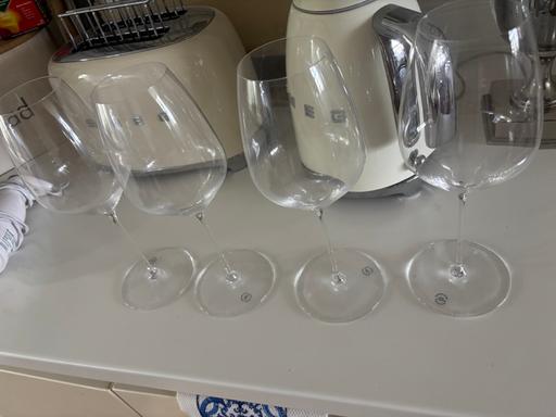 Buy & Sell Surrey Quays South East London - Photos for Four Tiffany and Co wine glasses.