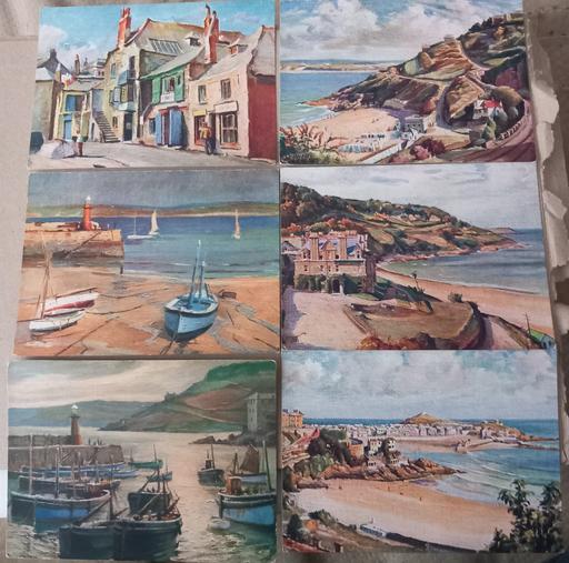 Buy & Sell Thatto Heath Saint Helens - Photos for 09 vintage fac sim oil colour postcards