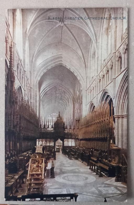 Buy & Sell Thatto Heath Saint Helens - Photos for Antique Chester cathedral photo postcard