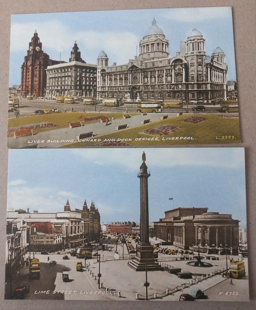Buy & Sell Thatto Heath Saint Helens - Photos for Vintage valentines Liverpool postcards