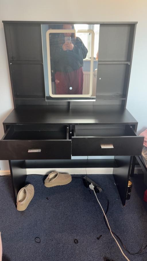 Buy & Sell Cricklade Wiltshire - Photos for Devoko Dressing Table with LED Lights