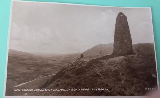 Buy & Sell Thatto Heath Saint Helens - Photos for Antique Neil Munro Monument photo postcard