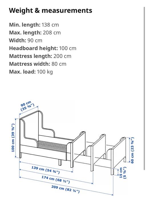 Buy & Sell Loughborough Charnwood - Photos for Extendable, child bed
