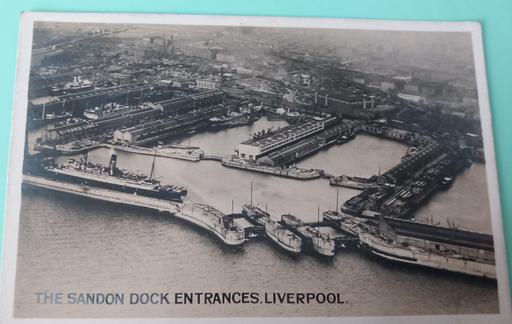 Buy & Sell Thatto Heath Saint Helens - Photos for Antique Sandon Dock Liverpool postcard