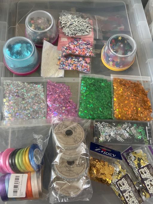 Classes Rednal Birmingham - Photos for Craft Lot - Sequins, Beads, ribbons etc