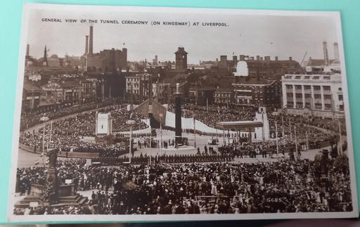 Buy & Sell Thatto Heath Saint Helens - Photos for Antique 1930s mersey tunnel photo postcard