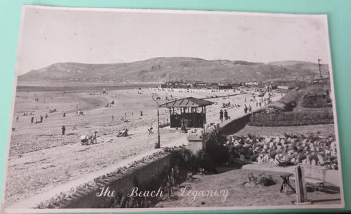 Buy & Sell Thatto Heath Saint Helens - Photos for Antique Deganwy beach photo postcard