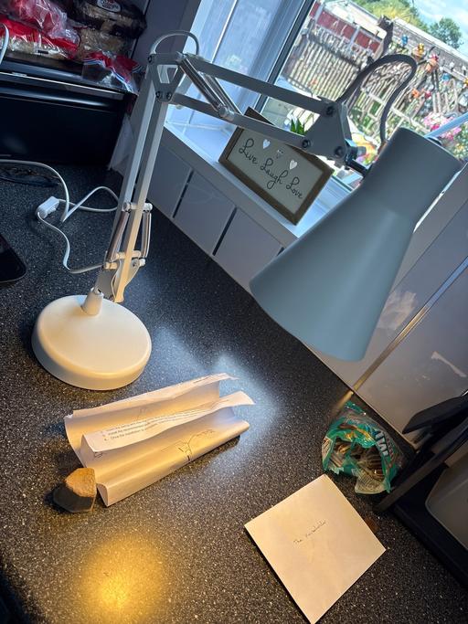 Buy & Sell Duckmanton Chesterfield - Photos for Habitat swing arm desk lamp