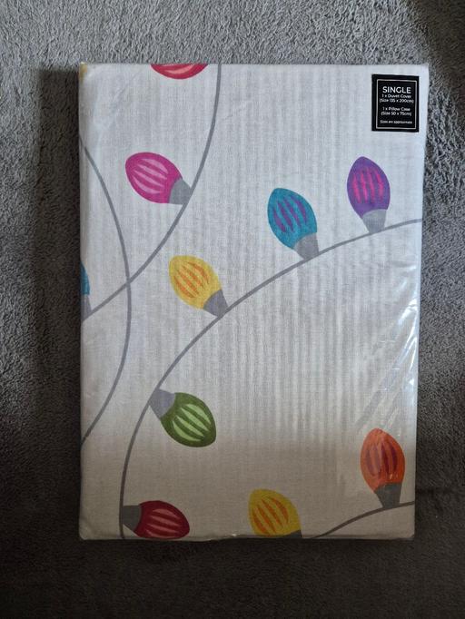 Buy & Sell Crumpsall Manchester - Photos for new Xmas Light Up Bauble Single Duvet Set