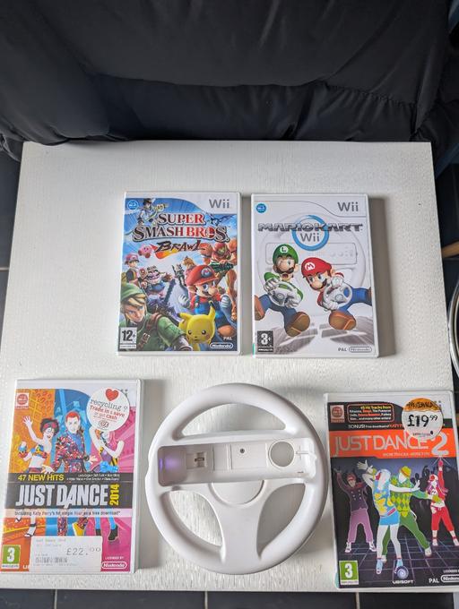 Buy & Sell Woodsetton Dudley - Photos for Nintendo Wii games & steering wheel