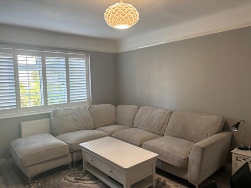 Buy & Sell Harrow North West London - Photos for Legend corner sofa with footstool