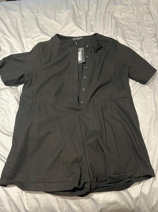 Buy & Sell Lower Sydenham South East London - Photos for Black button up playsuit